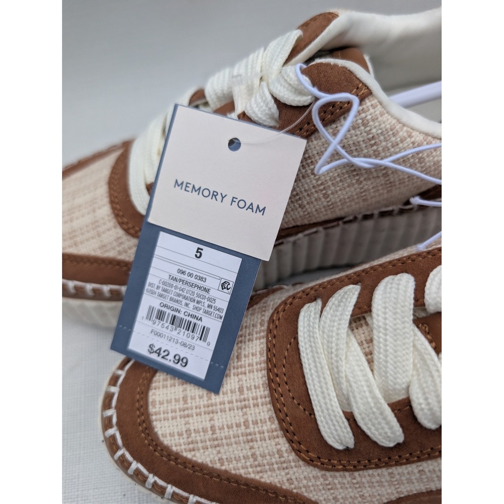 Universal Thread Persephone Platform Sneakers Tan… - image 5